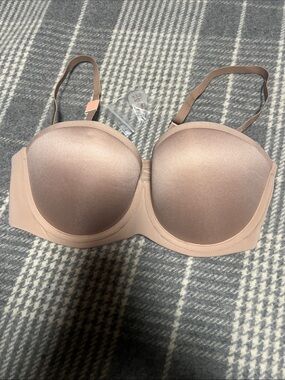 ThirdLove Smooth 24/7 Classic Strapless Convertible Strap Bra in Taupe Nude